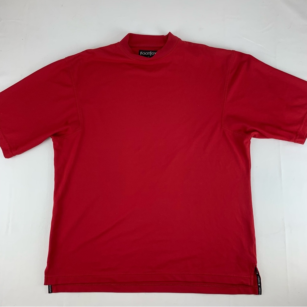 FOOTJOY RED GOLF SHIRT